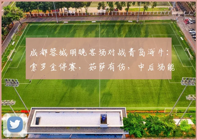 成都蓉城明晚客场对战青岛海牛：索罗金停赛，茹萨有伤，中后场能否顶住？